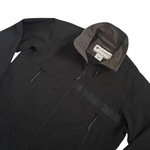 Columbia Titanium Jacket‎ Mens L Black Outdoor Gorpcore Minimalist Urban Utility